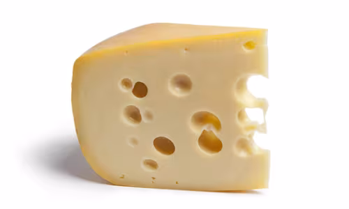 quesos de masa semidura con ojos como Colonia y Holanda.