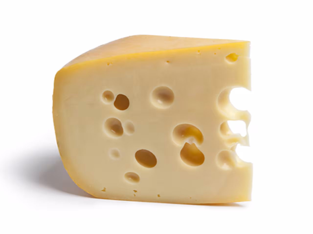 quesos de masa semidura con ojos como Colonia y Holanda.